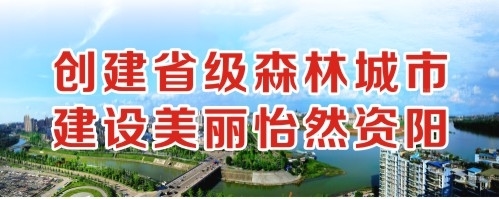 操日本女人的逼创建省级森林城市 建设美丽怡然资阳